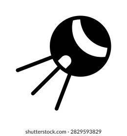 Sputnik Icon Vector Symbol Design Illustration