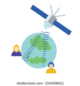 Sputnik starlink provide satellite Internet access to the Earth from orbit. Technology works in the smallsat-class mass. Developed by SpaceX by Elon Musk