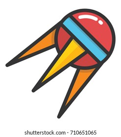 Sputnik Vector Icon