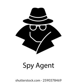 Spy Agent – Disguised Figure Representing Cyber Espionage