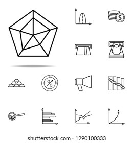spy chart icon. Finance And Chart icons universal set for web and mobile