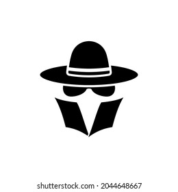 Spy icon design template illustration isolated