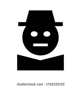 spy  icon or logo isolated sign symbol vector illustration - high quality black style vector icons
