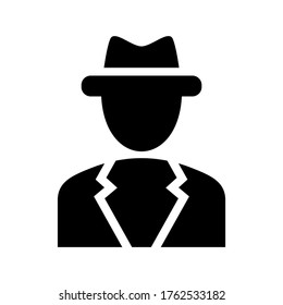 spy  icon or logo isolated sign symbol vector illustration - high quality black style vector icons
