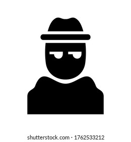 spy  icon or logo isolated sign symbol vector illustration - high quality black style vector icons
