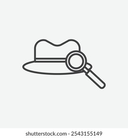 Spy icon set. vector illustration.