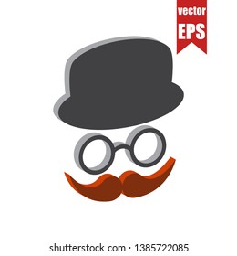 Spy icon.Isometric and 3D view.