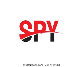Vektor-Illustration für das Design von SPY-Buchstaben als erste Logo