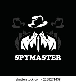 spy master vector logo design illustration.eps
