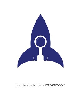 spy space logo design combination.