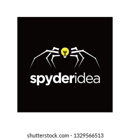 spyder idea logo design