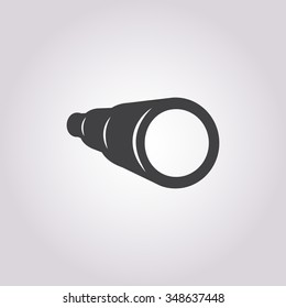 Spyglass Icon. 