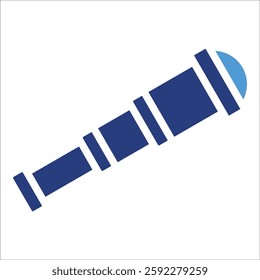 Spyglass Icon Element For Design