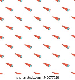 Spyglass Pattern. Cartoon Illustration Of Spyglass Vector Pattern For Web