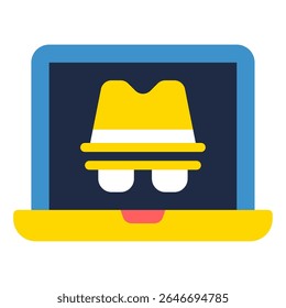 Icono del spyware, para el Web, el App, la infografía, el etc
