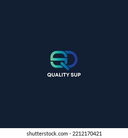 SQ logo. Technology logo designs
