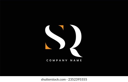 Monograma de letras sinópticas SQ, QS