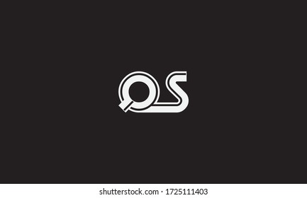 SQ or QS letter logo. Unique attractive creative modern initial SQ QS S Q initial based letter icon logo