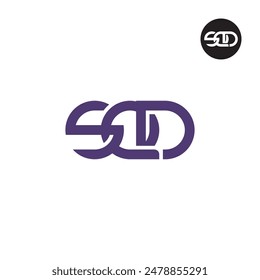 SQD Logo Letter Monogram Design