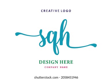 SQH lettering logo is simple, easy to understand and authoritative