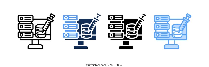 SQL Injection Icon Multiple Style