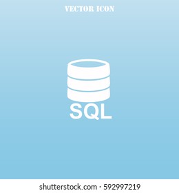 SQL vector  icon.