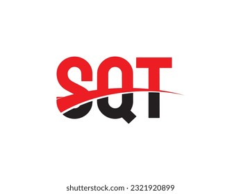 SQT Letter Initial Logo Design Vector Illustration