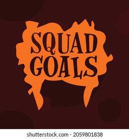 Squad goals SVG T-shirt, Halloween T-shirt, Halloween Poster, Background