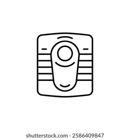 squad toilet icon. home appliance icon line style. perfect use for logo, presentation, website, and more. modern icon design outline style