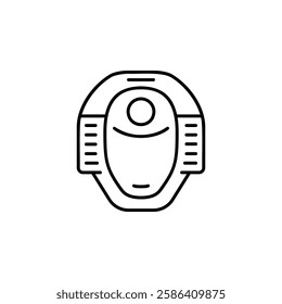 squad toilet icon. home appliance icon line style. perfect use for logo, presentation, website, and more. modern icon design outline style