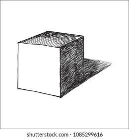 Squar sketch design vector