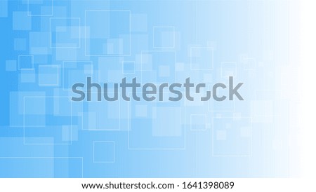 Square abstract bacground. Modern pattern design. Technology geometric style vector illustration. Business futuristic template. Digital creative banner. Art tech wallpaper. Science future texture.