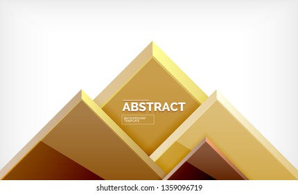 Fondo abstracto cuadrado, diseño geométrico brillante. Diseño de póster vectorial