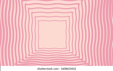 square abstract background. line background. pink, white. EPS 10 Vector