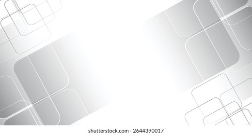 Square abstract background. Modern pattern design. Technology geometric style vector illustration. Business futuristic template. Digital creative banner. Art tech wallpaper. Science future texture.