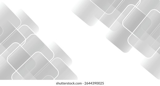 Square abstract background. Modern pattern design. Technology geometric style vector illustration. Business futuristic template. Digital creative banner. Art tech wallpaper. Science future texture.