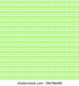 Square abstract background (texture). Glossy shine design elements.Green tiles seamless mosaic pattern. Illustration for web or typography (magazine, brochure, flyer, poster).