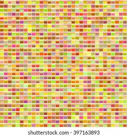 Square abstract background (texture). Glossy shine design elements. Bright multicolored   tiles seamless mosaic pattern. Illustration for web or typography (magazine, brochure, flyer, poster).