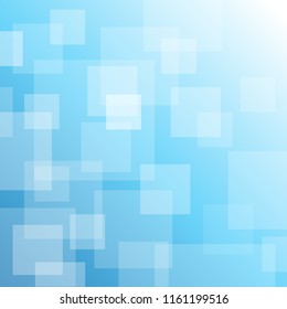 square abstract blue color gradient background vector design pattern illustration