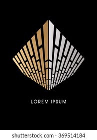 Square Abstract construction, design graphic vector