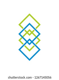 Square Abstract Logo template