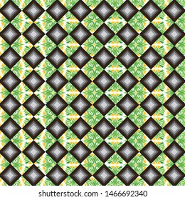 Square Abstract Pattern Colorful Texture or Background. Decorative element, design template
