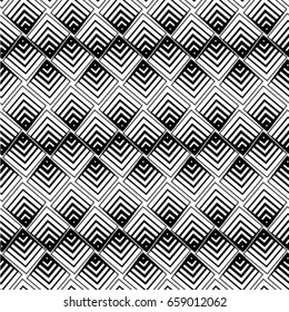 Square abstract pattern. Rhombus background.