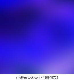 Square abstract smooth blur dark blue background for any design to put over.