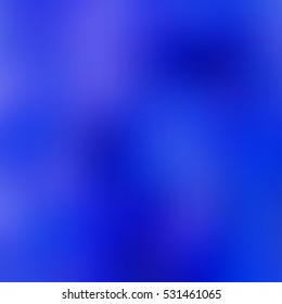Square abstract smooth blur dark blue background for any design to put over.