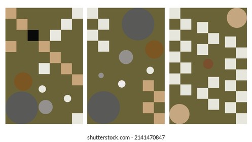 square abstract stylish background  wallart
