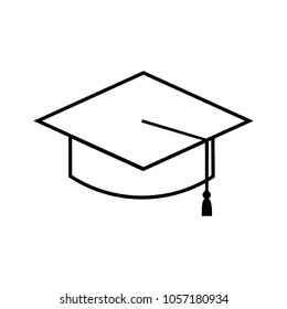 square academic cap icon