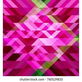 Square against a pink background