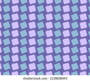 square arrangement pattern with lavender color