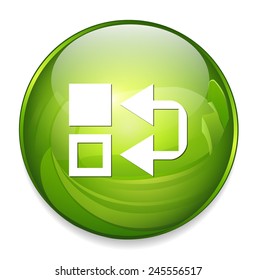 square arrow button